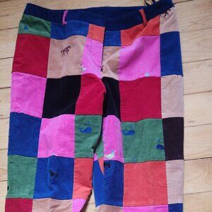 Lilly Pulitzer Patch Corduroy slacks